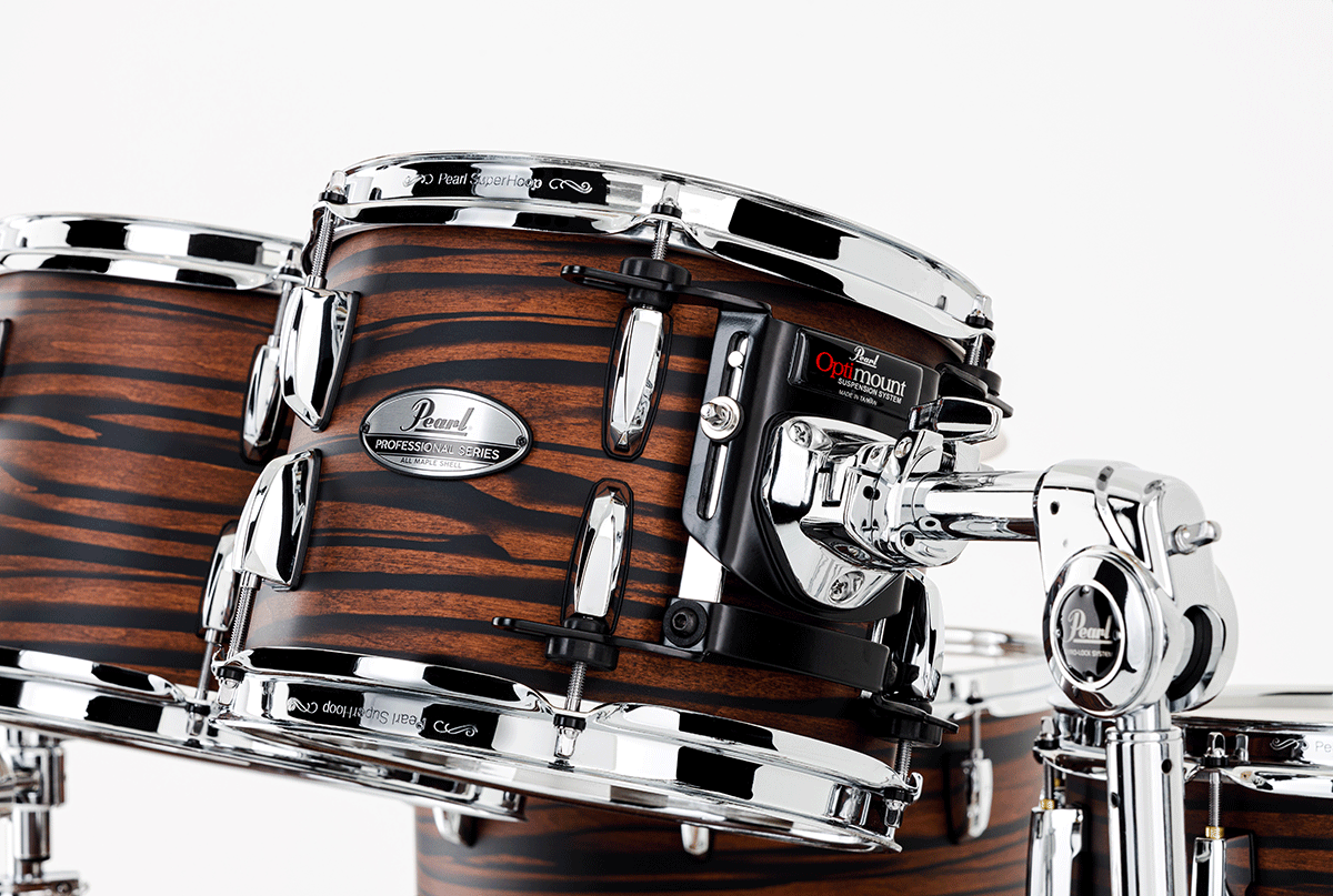 PMX PROFESSIONAL MAPLE STAGE 22 MATTE MOCHA SWIRL