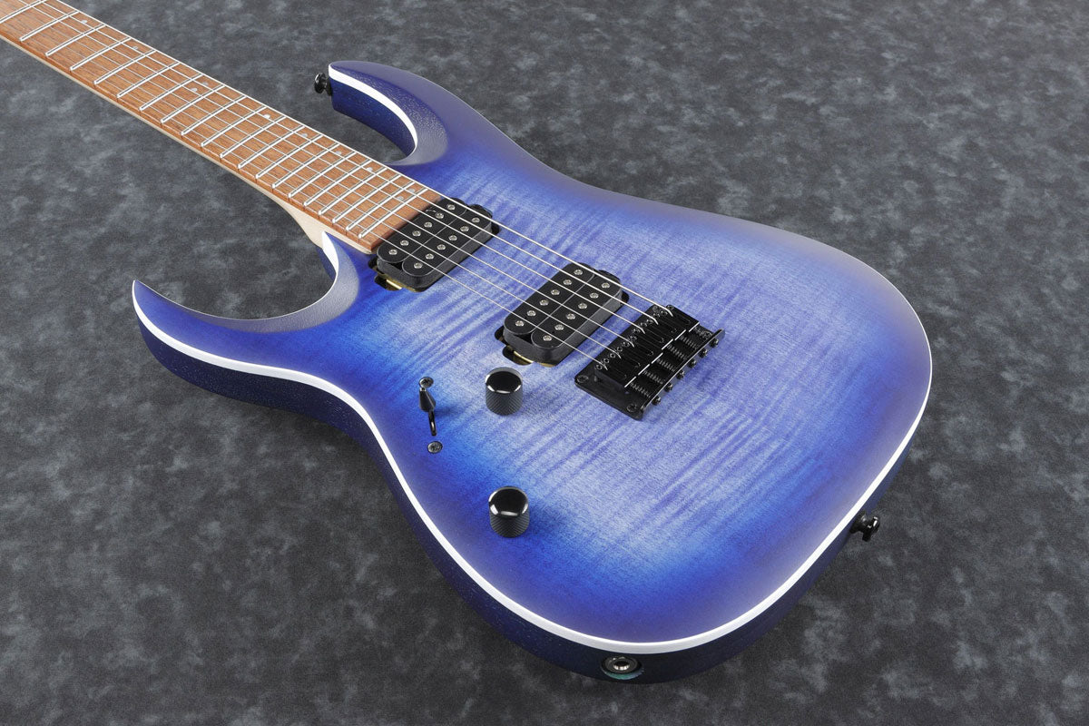 Rga42Fml-Blf Blue Lagoon Burst Flat Axe