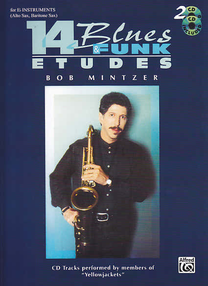 Mintzer Bob - 14 studi di blues e funk per sax alto e baritono + 2 CD