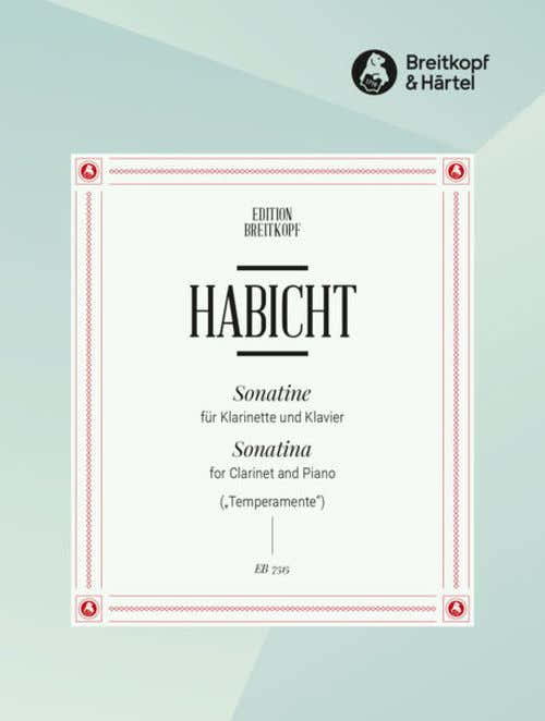 Habicht Günter - Sonatine - Clarinette & Piano