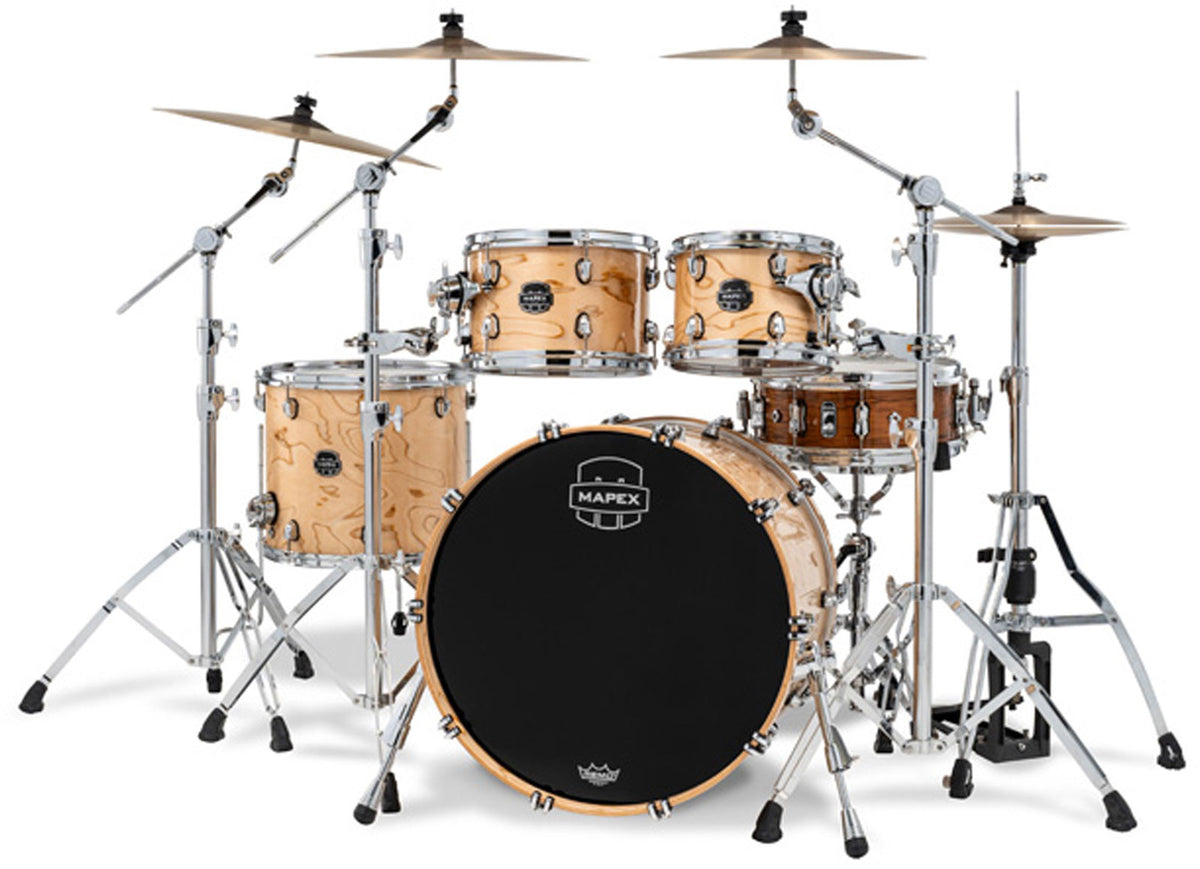 MAPEX SATURN VI SATGE 22" Acero naturale marezzato