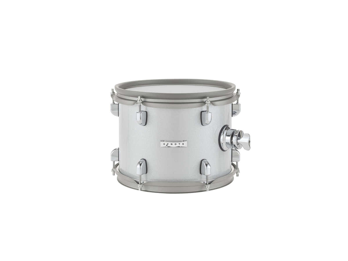 Tom rack 11" (Sparkle bianco)