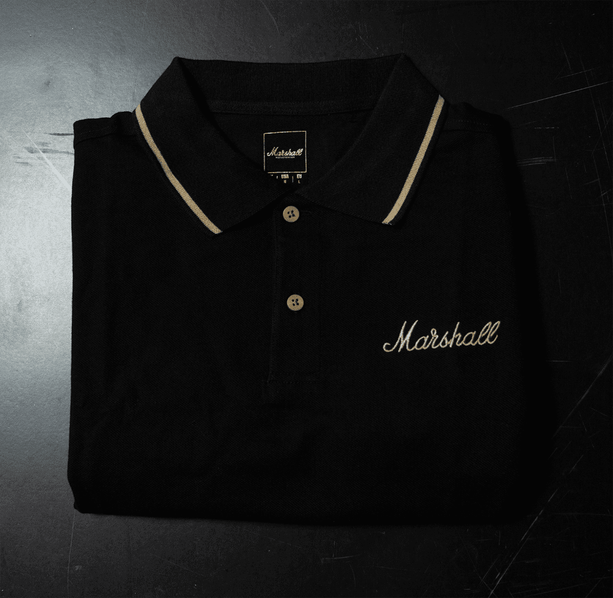 "S" Polo unisex Marshall per il 60º anniversario