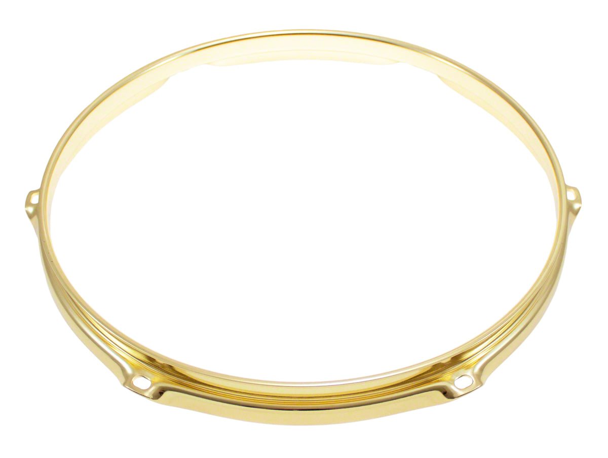 Cerchio 10" 6 Tiranti Dorato Super Triple Flange 2.3mm