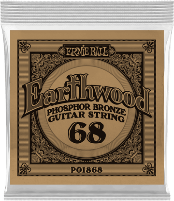 .068 EARTHWOOD PHOSPHOR BRONZE ACOUSTIC GUITAR STRINGS