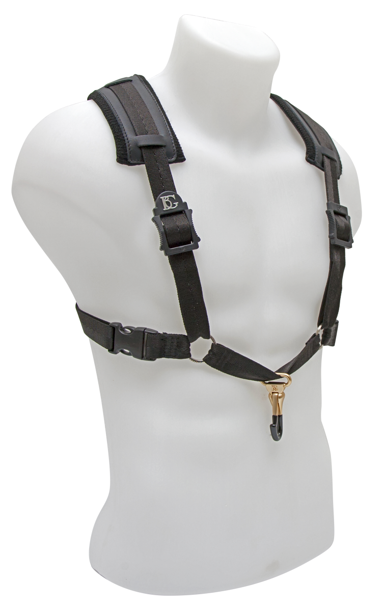 Imbracatura Comfort Per Saxofono XL - Moschettone In Metallo - Uomo