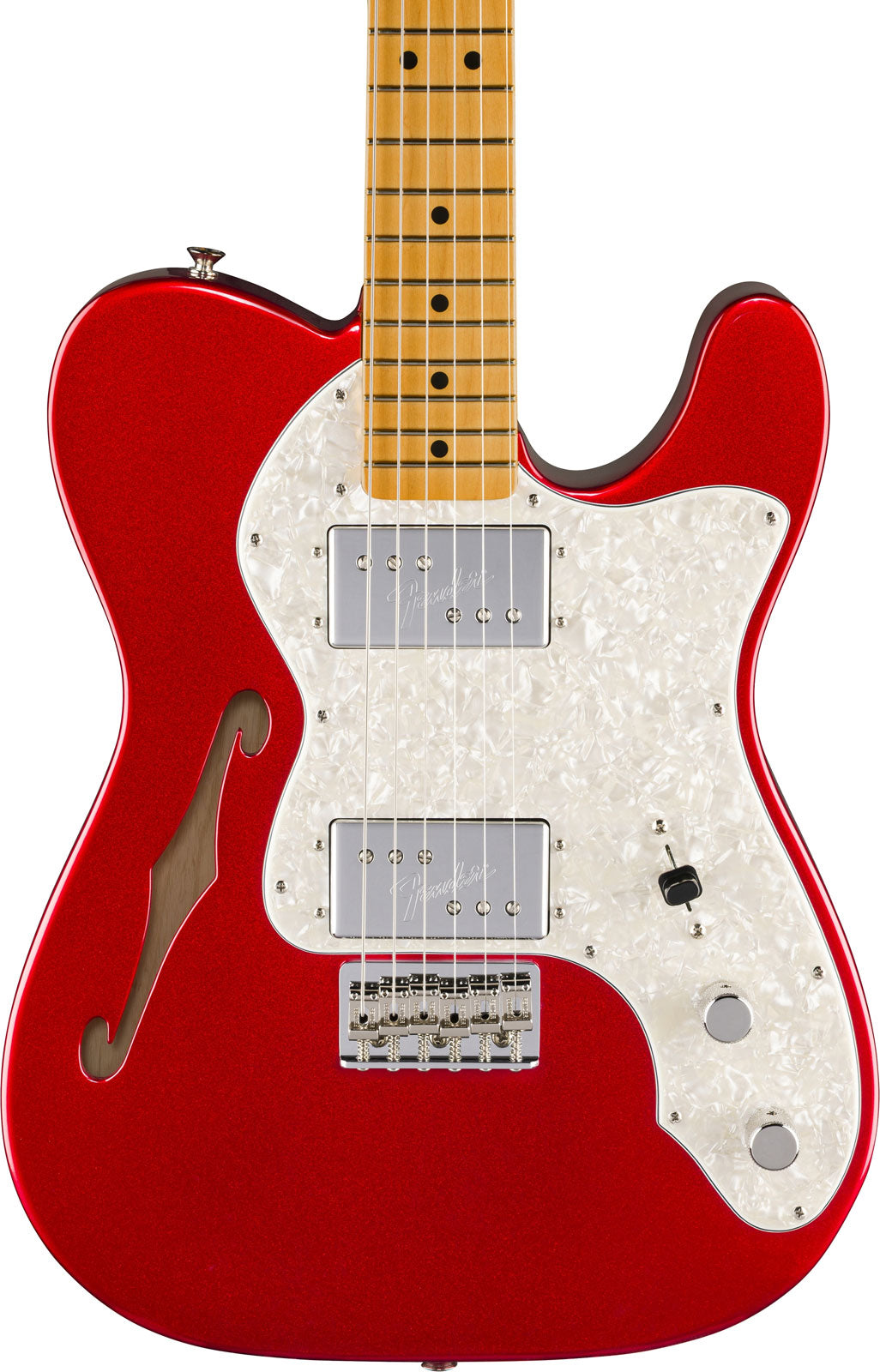 Telecaster American Vintage II 1972 Thinline MN Candy Apple Red