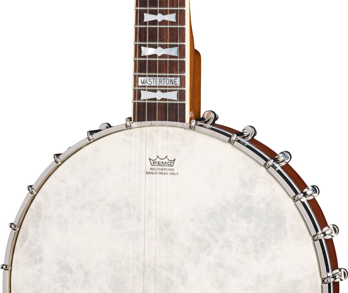 Mastertone Bowtie Banjo a fondo aperto Natural Ibgcs
