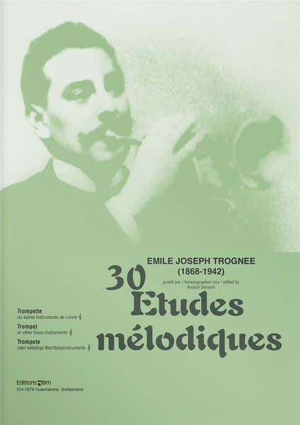 TROGNEE E.J. - 30 ETUDES MELODIQUES - TROMPETTE
