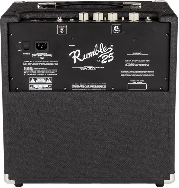 Rumble 25 (V3) Nero/Argento