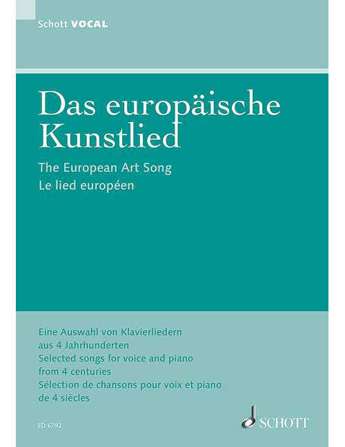 Le Lied Européen - Voce e pianoforte