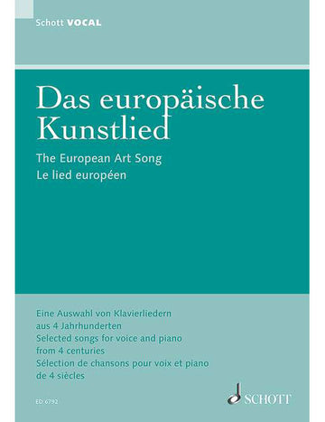 Le Lied Européen - Voce e pianoforte
