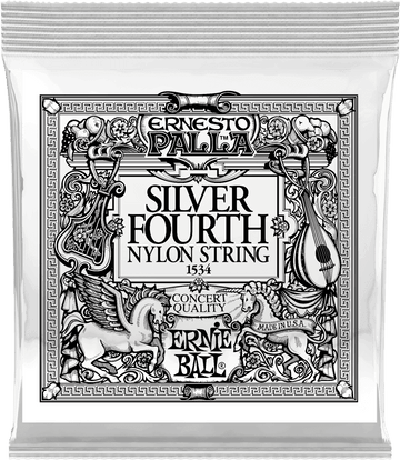 SILVER 4TH ERNESTO PALLA NYLON CLASSICAL GUITAR STRINGS