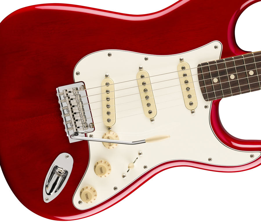 Stratocaster Player II RW Sunburst ciliegia trasparente