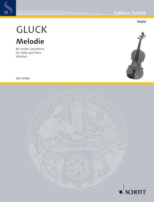 Gluck C. W. - Melody - Violon & Piano