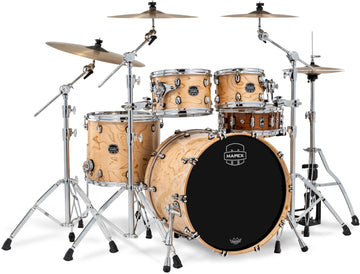 MAPEX SATURN VI SATGE 22" Acero naturale marezzato