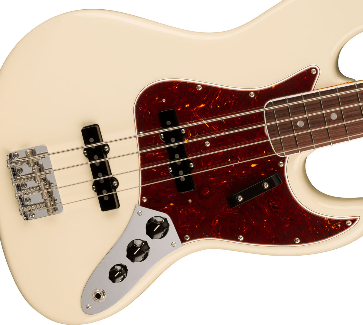 Jazz Bass 1966 American Vintage II Rw Bianco olimpico