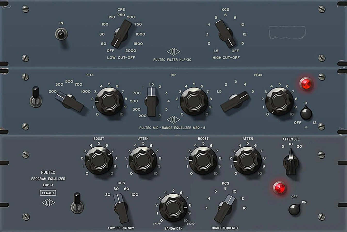 UAD Collezione EQ passivo Pultec