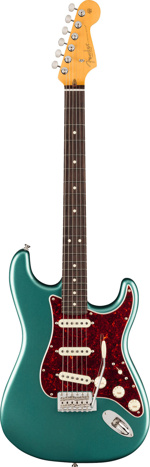 American Professional Classic Stratocaster RW Verde Sherwood metallizzato sbiadito