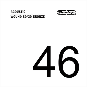 ACOUSTIC CORD 80/20 BRONZE .046 THREADED
