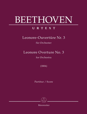 Beethoven L.V. - Leonore Ouverture N°3 - Partitura