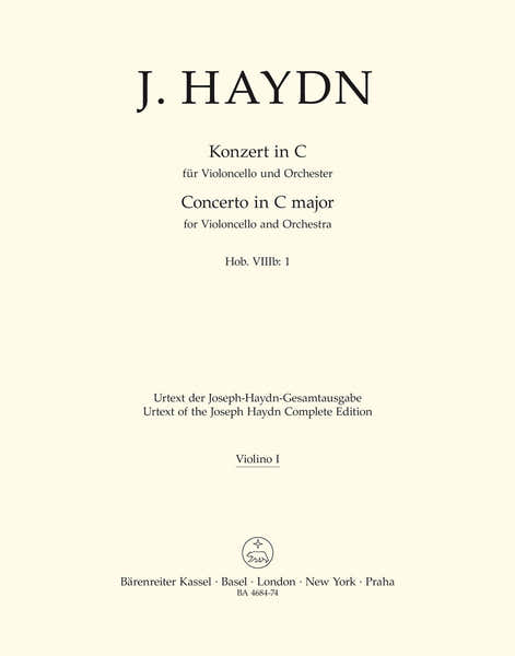 Haydn Joseph - Haydn J. - Konzert In C (violon 1)