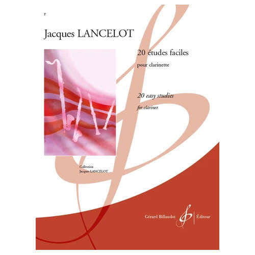 20 Études Faciles Clarinetto Sib - Lancelot