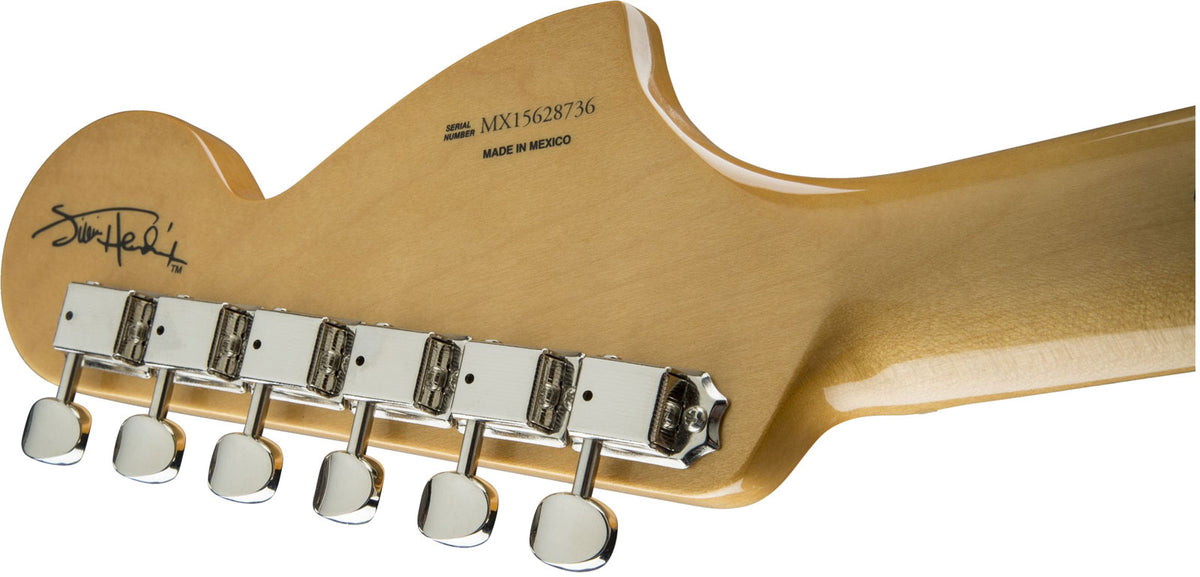 Stratocaster firmata da Jimi Hendrix MN Bianco olimpico