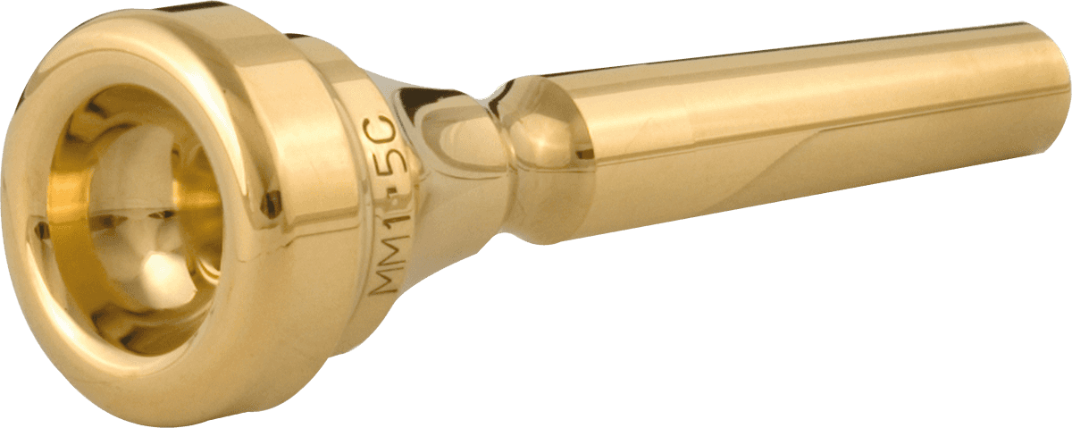 Denis Wick 4881 Classic - 4 Placcato Oro (Cornetta)