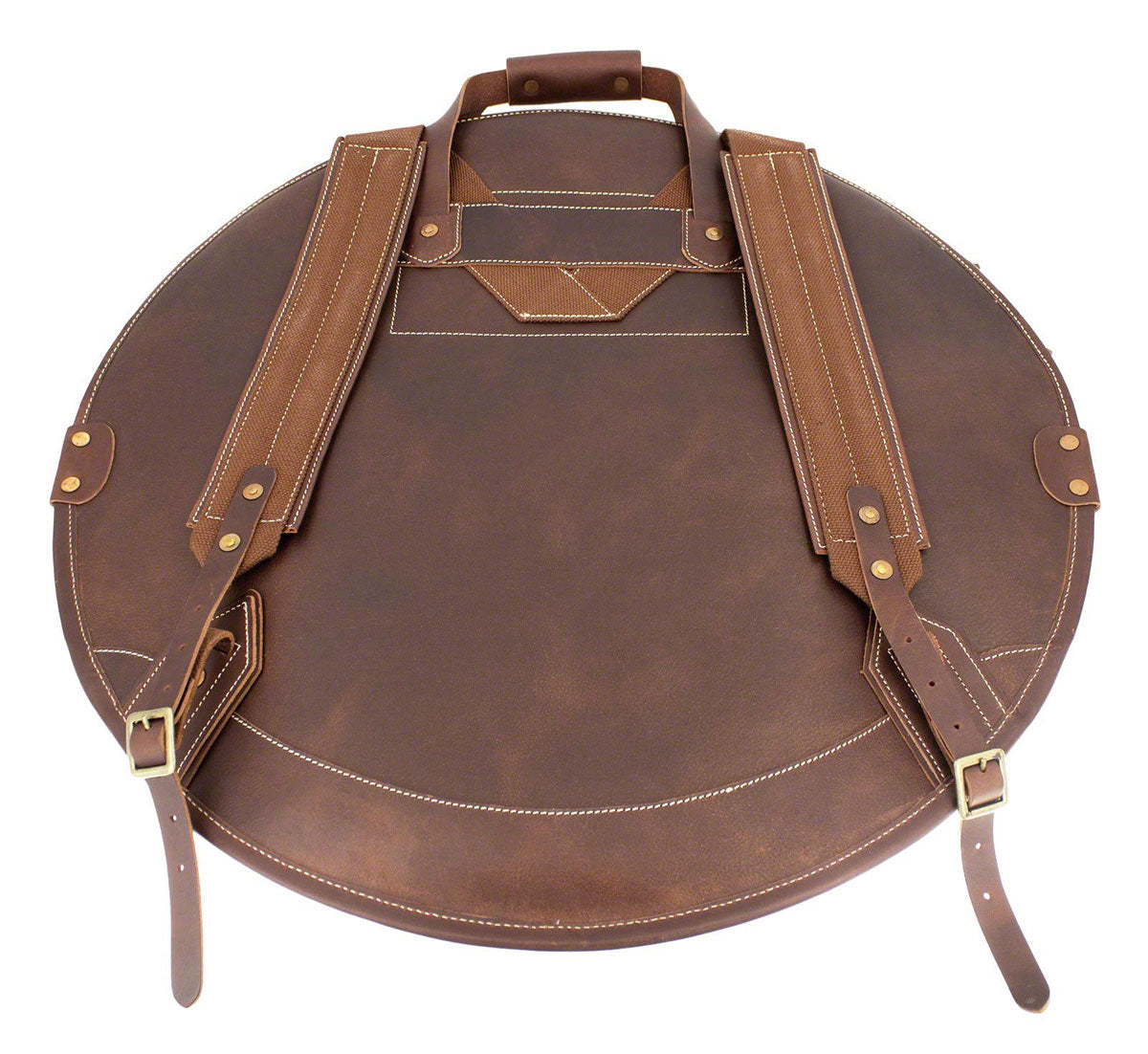 Borsa per Piatti in Pelle 24" Zaino - Marrone