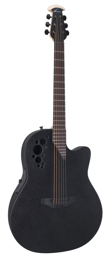 Chitarre Elettroacustiche Elite Tx Deep Contour Cutaway Black Textured