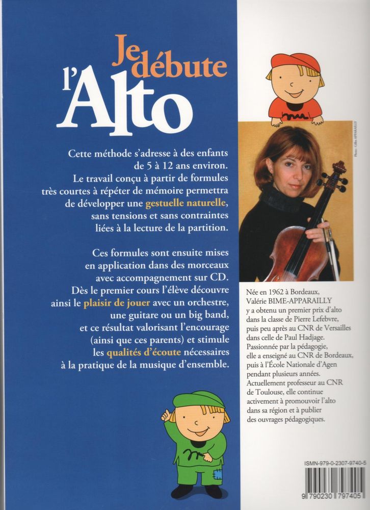 Inizio con la viola Vol.1 - Bime-Apparailly