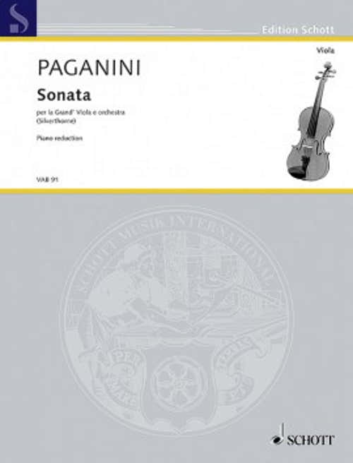 Paganini N. - Sonata - Viola e pianoforte