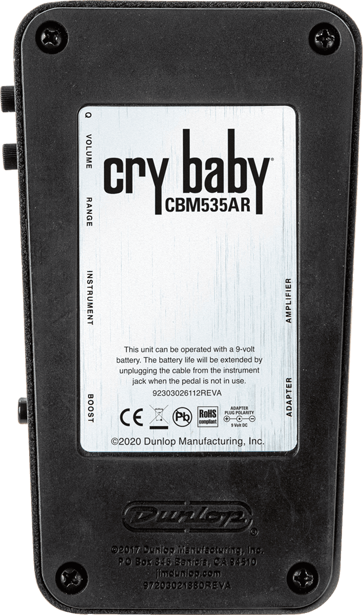 Cry Baby Mini 535Q Ritorno automatico