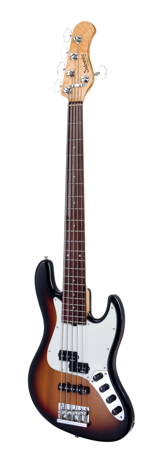 Metroexpress 21 Hybrid Pj 5 String - Tobacco Burst,Rosewood