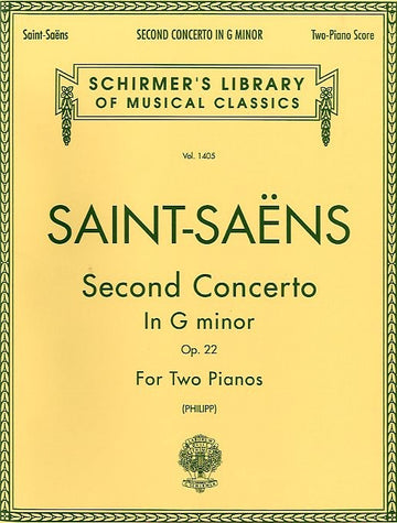Camille SAINT-saens Concerto per pianoforte n. 2 in Sol minore Op.22 - Due pianoforti