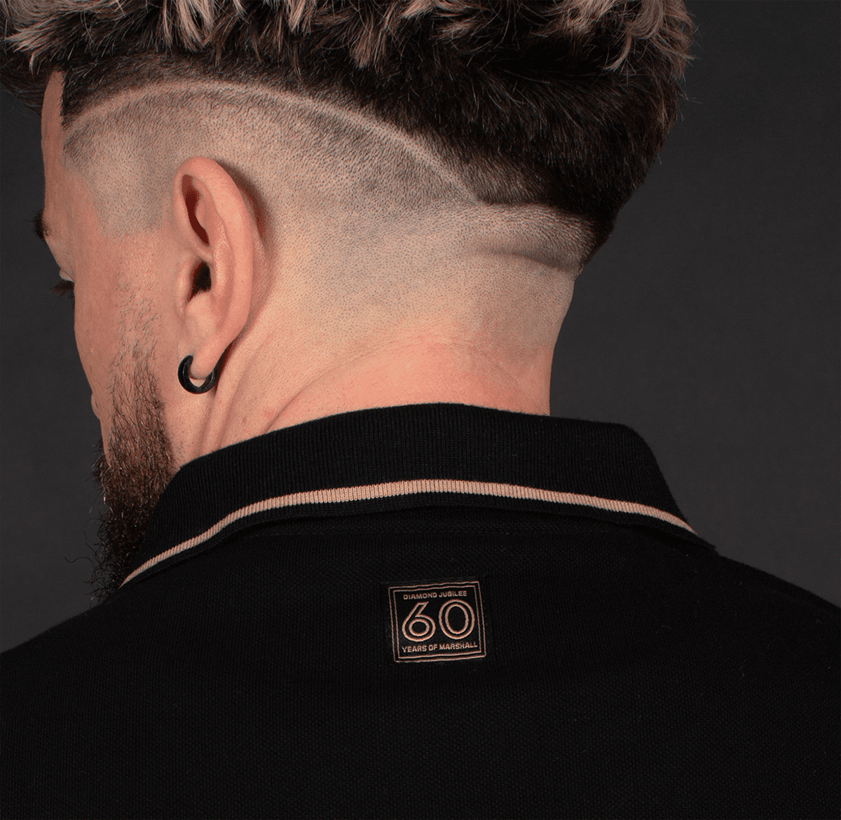 "S" Polo unisex Marshall per il 60º anniversario