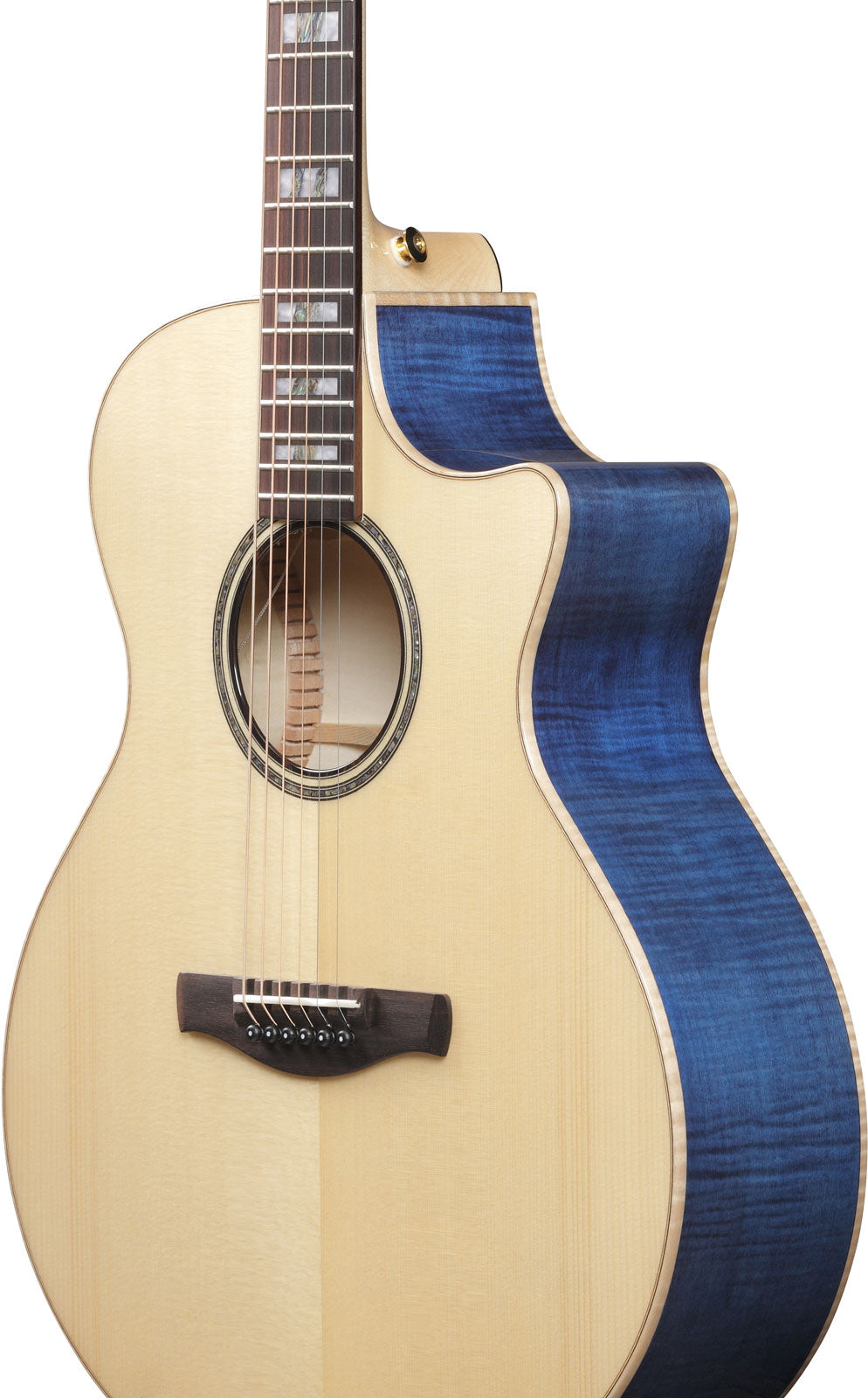 AE390-NTA Tavola naturale, cassa blu acquamarina