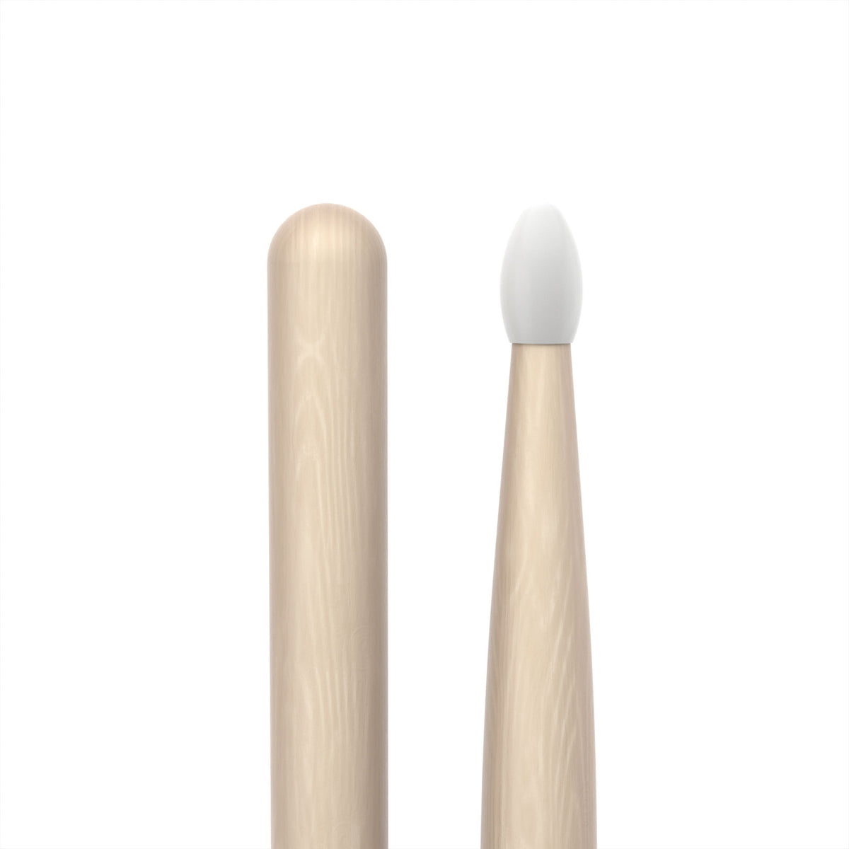 CLASSIC FORWARD 5A RAW HICKORY DRUMSTICK OVAL NYLON TIP
