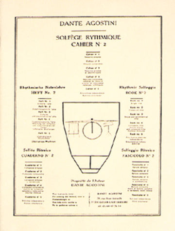 Agostini - Solfege Rythmique Vol.2 : Mesures Composees