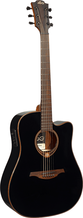 Tramontane T118DCE-BLK Dreadnought Cutaway Elettro Nera