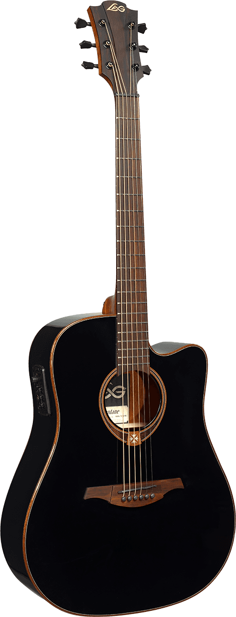 Tramontane T118DCE-BLK Dreadnought Cutaway Elettro Nera