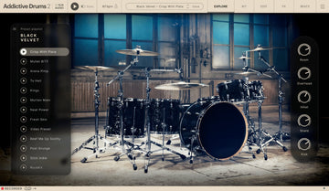 Addictive Drums 2 Black Velvet ADpak