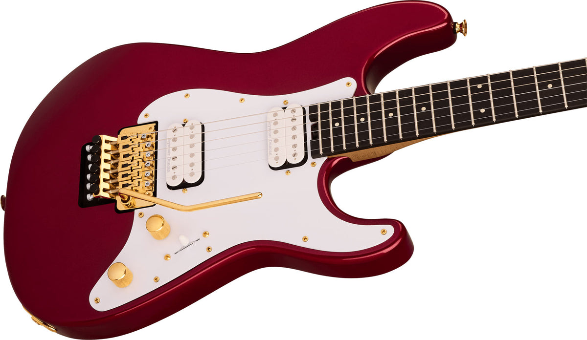 Pro-Mod Plus So-Cal SC1 Style 1 HH FR EBO Candy Apple Red - STOCKB