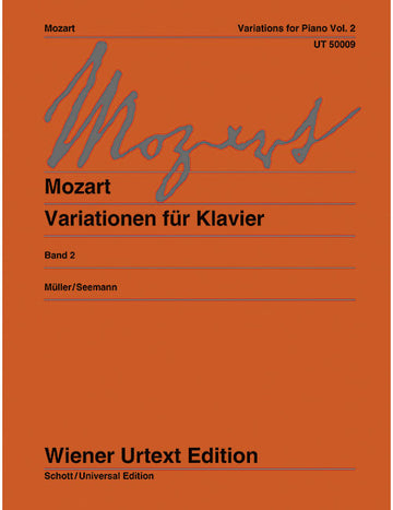 MOZART - VARIATIONS - PIANO