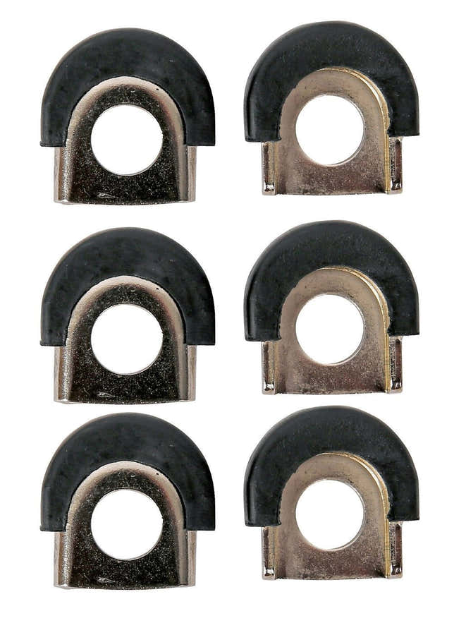 SHELL PROTECTORS CONGAS 3-8" FORATO CROMATO [6 PZ.]