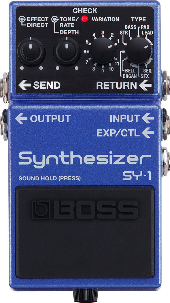SY-1 Sintetizzatore per chitarra a pedale compatto