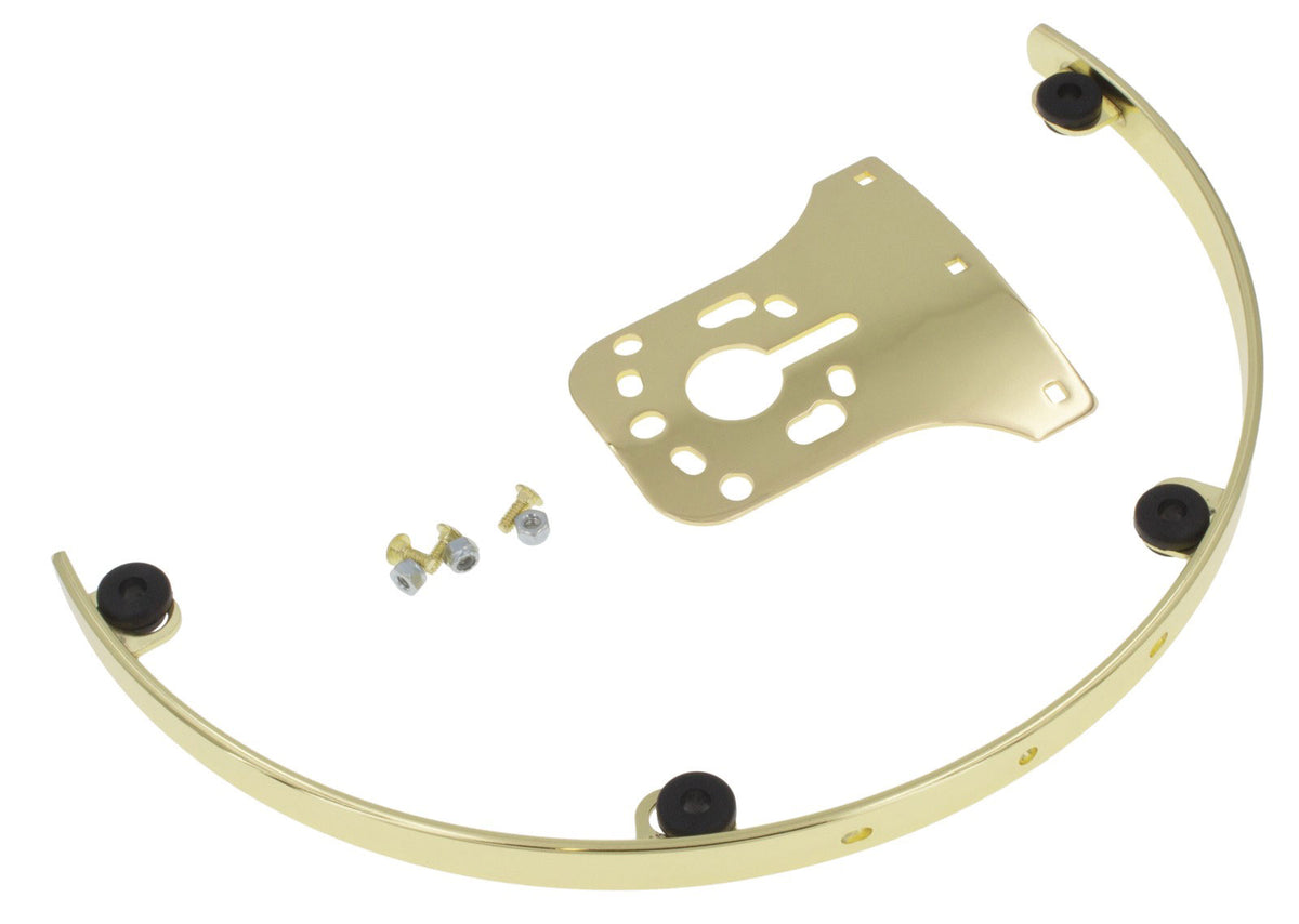SPT-UN-10-6-BR Sospensione Tom 10" 6 Tiranti Dorato Piastra Universale