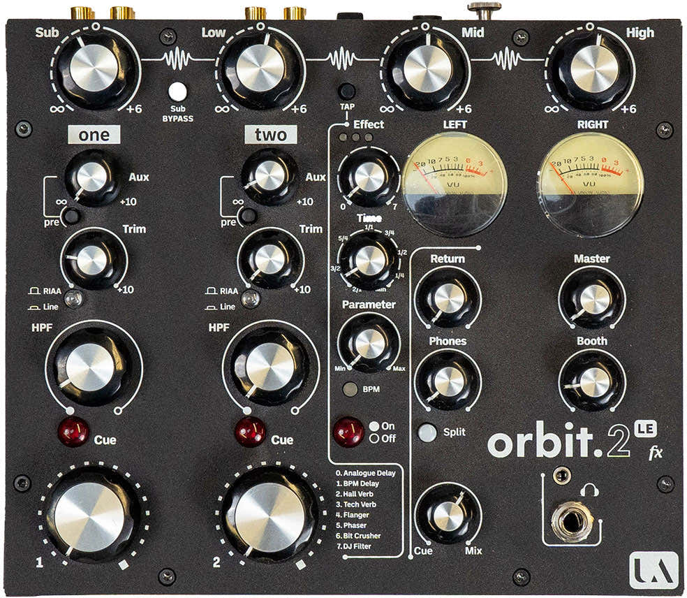 ORBIT.2 LE FX 2-CH Rotary Desktop Mixer
