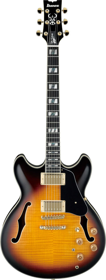 JSM10-VYS Sunburst giallo vintage Firma di John Scofield